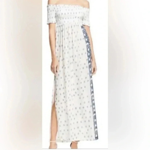 Jen’s Pirate Booty Off The Shoulder Maxi Dress Women’s Size XS Dress - Picture 1 of 7